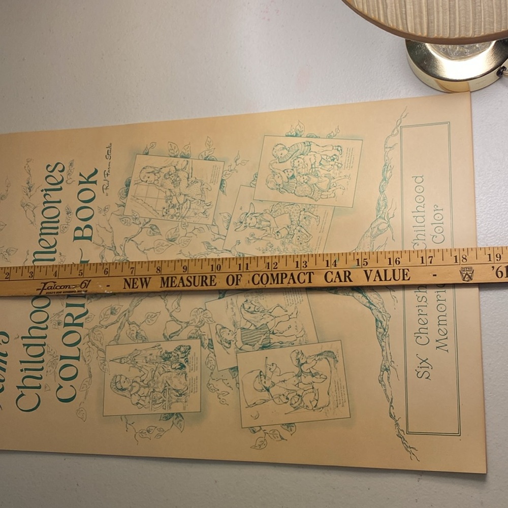 Vintage Red Farm Studio Kim’s Childhood Memories Coloring Book - Picture 12 of 13